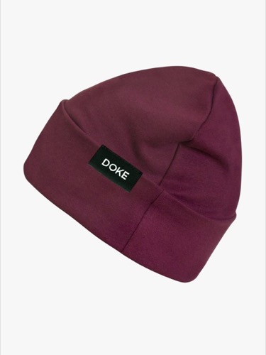 Dětská čepice organic maroon