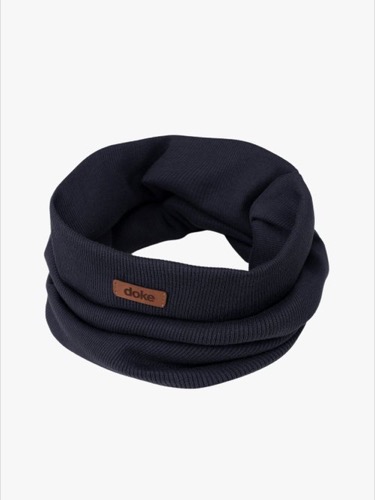 Dětský nákrčník organic rib black