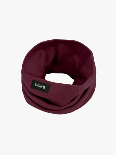 Nákrčník organic maroon