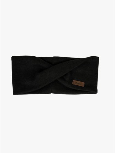 Čelenka s křížením z pleteniny BLACK