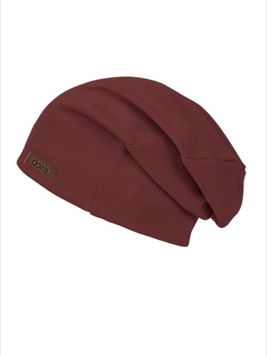 Čepice organic madder brown