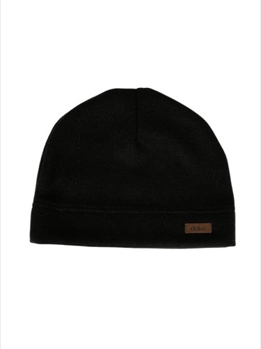 Čepice z pleteniny short BLACK